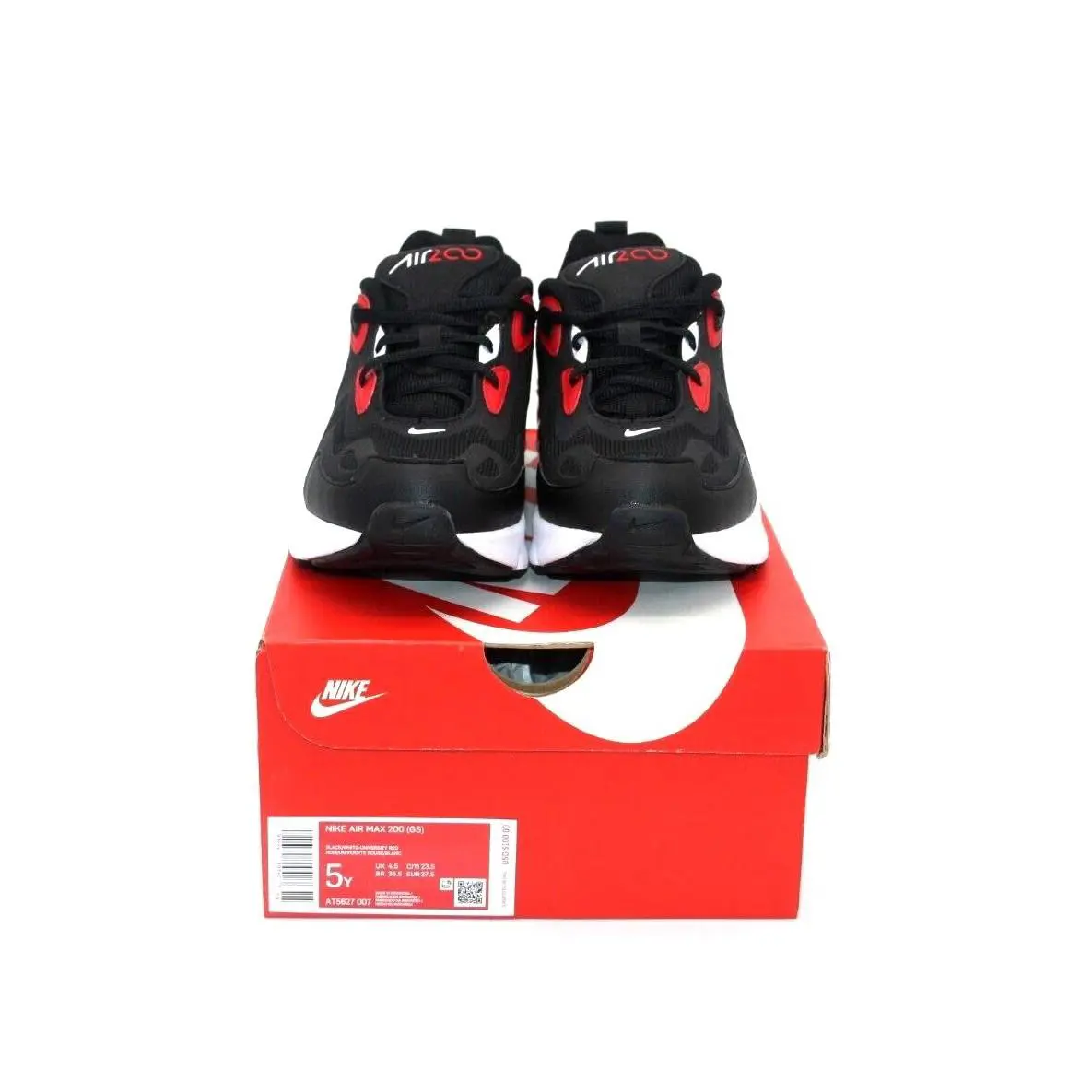 Nike shoes - Nike Air Max 200 - Air Max - BLACK/WHITE UNIVERSITY RED 16