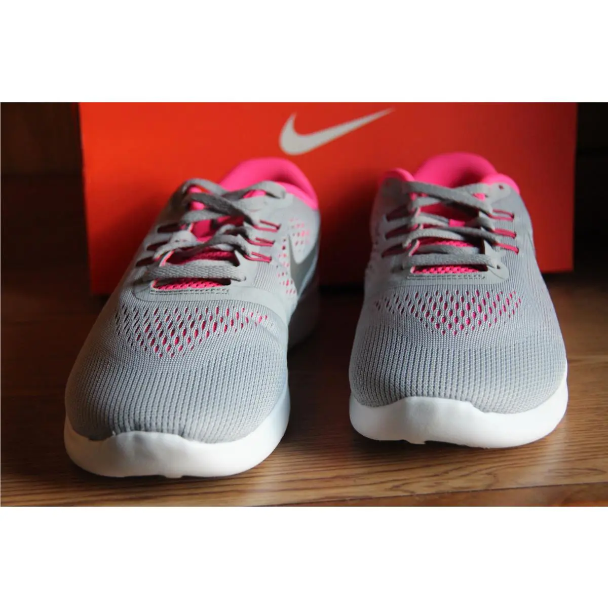 Nike shoes - Nike Free RN - Free - Gray/Pink 7