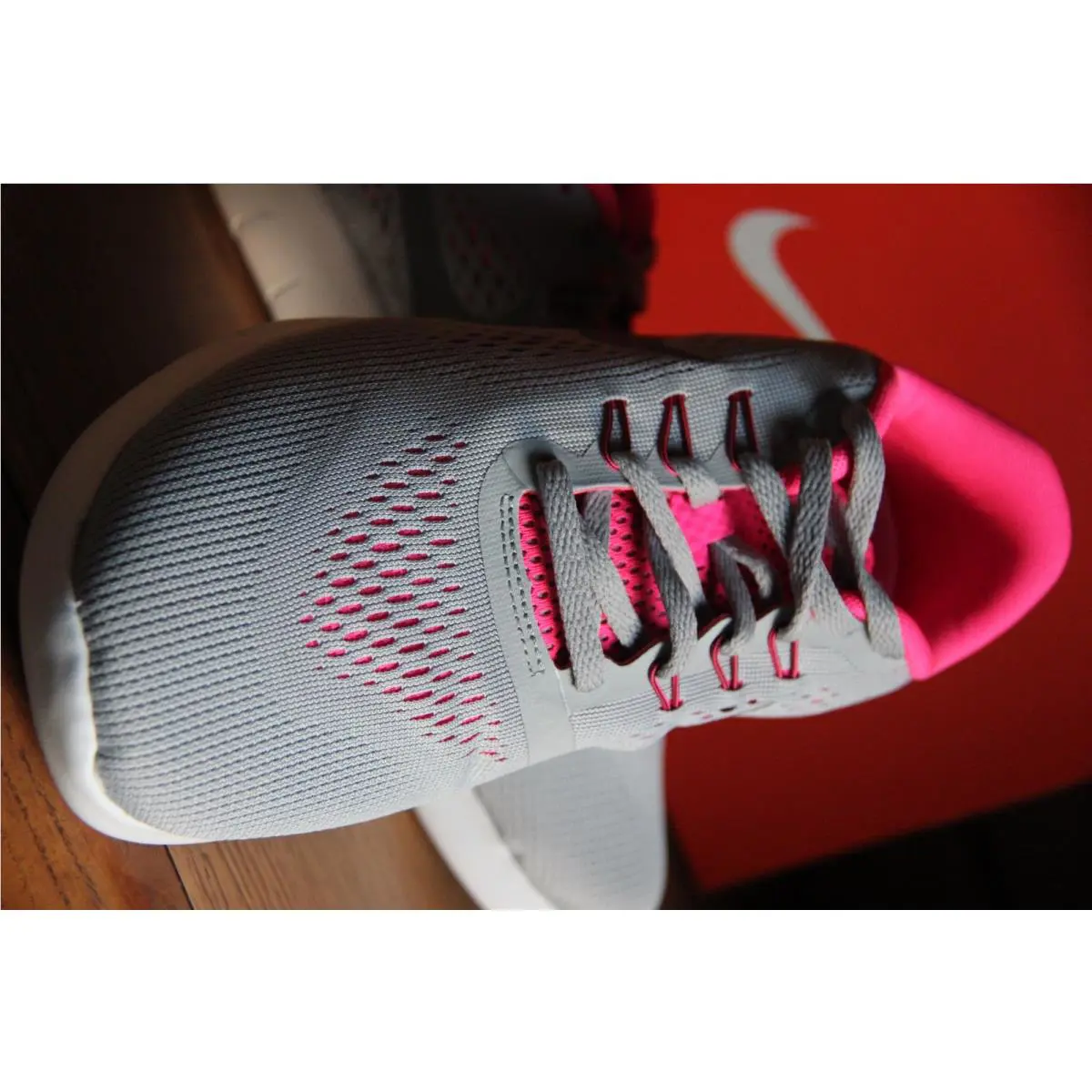 Nike shoes - Nike Free RN - Free - Gray/Pink 20
