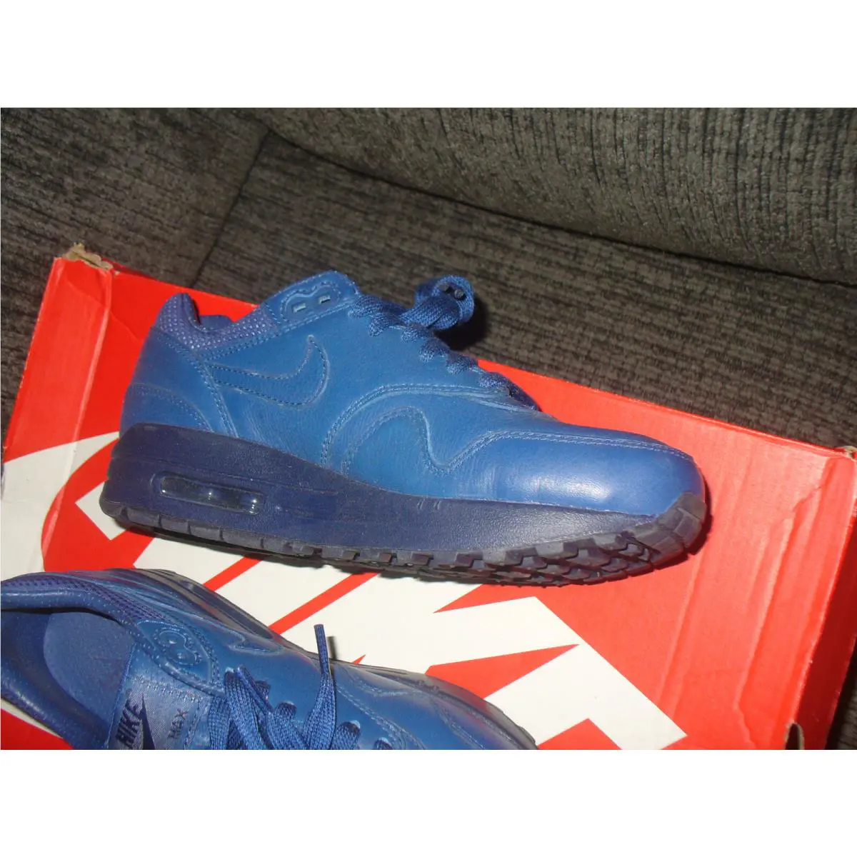 Nike shoes - Nike Air Max 1 Premium - 839608-400 - Insisignia Blue 2