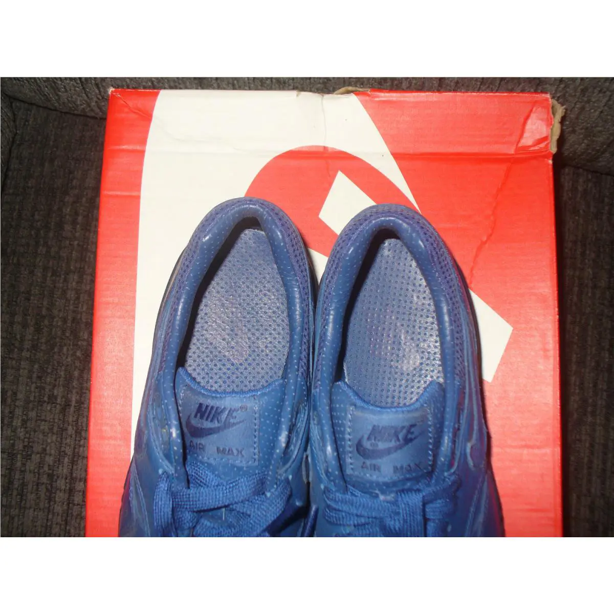 Nike shoes - Nike Air Max 1 Premium - 839608-400 - Insisignia Blue 4