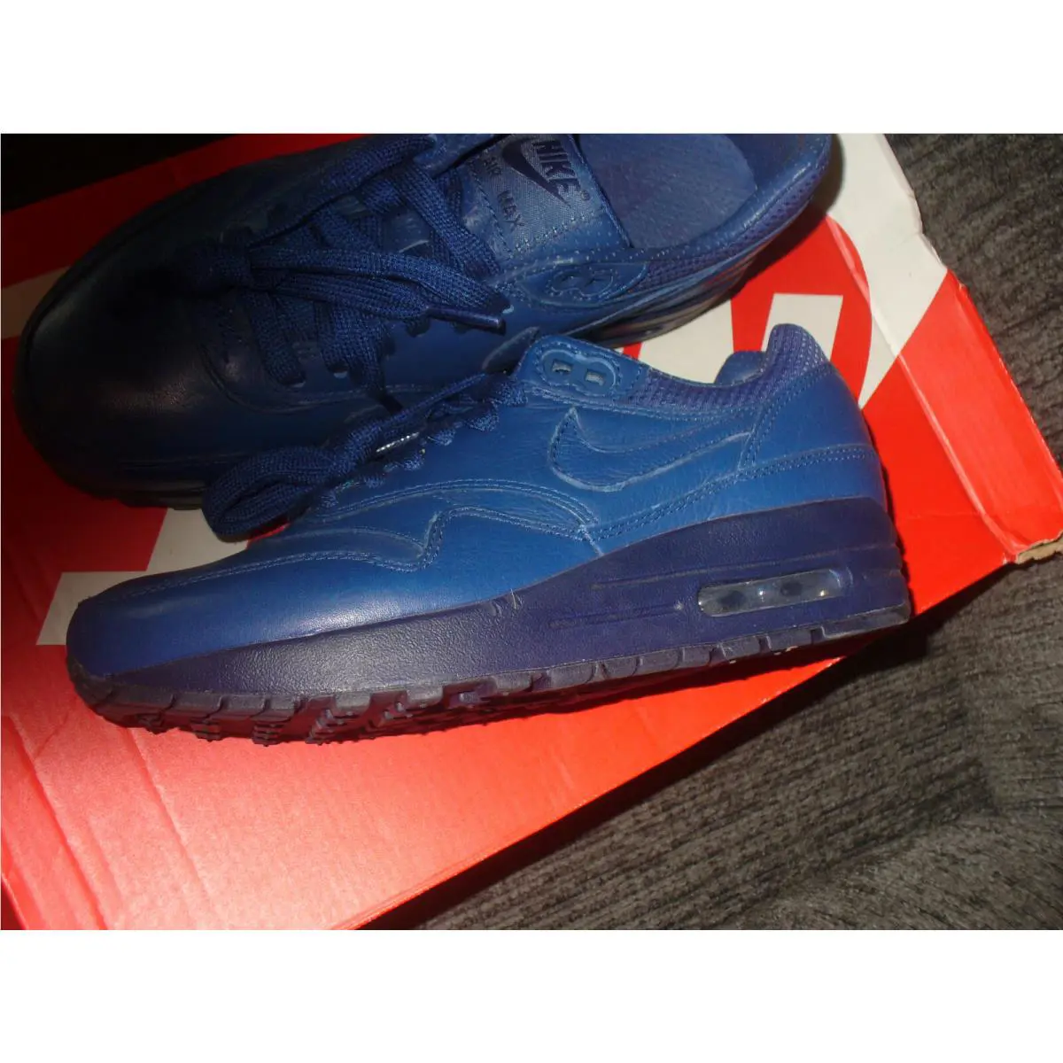 Nike shoes - Nike Air Max 1 Premium - 839608-400 - Insisignia Blue 5