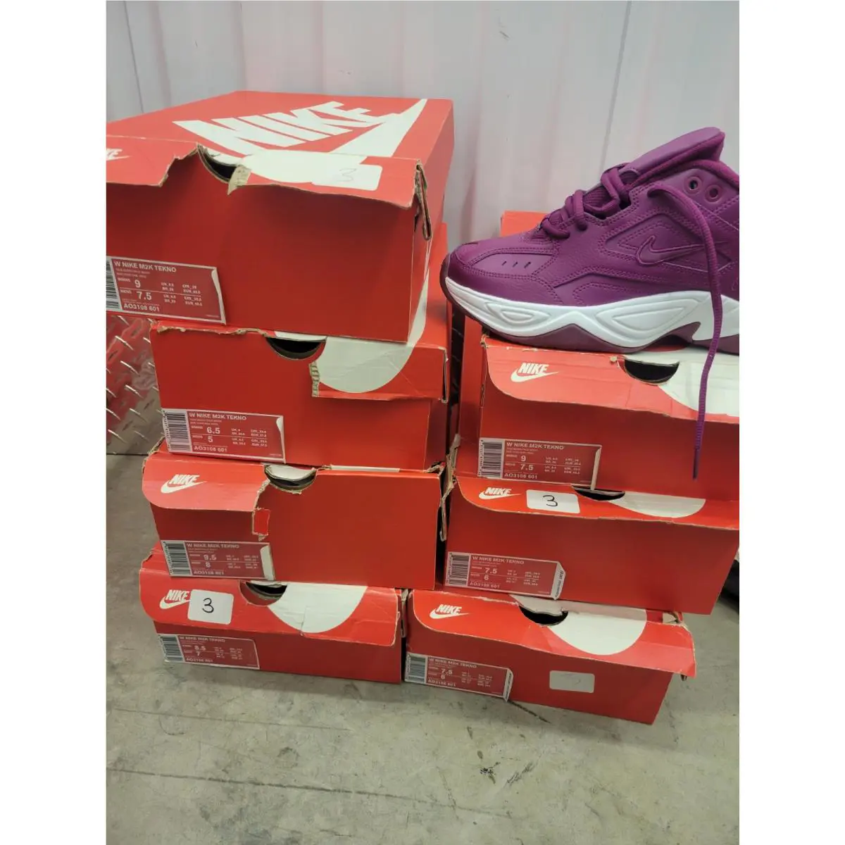 Nike shoes - Nike M2K Tekno - Tekno - AO3108-601 - PINK 9