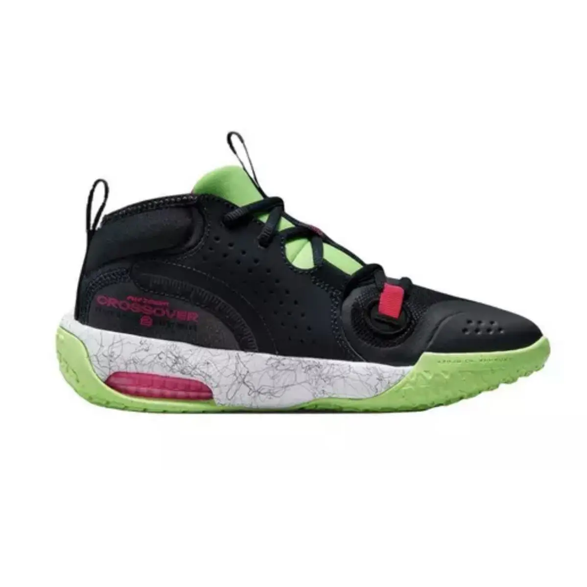 Nike shoes - Nike Giannis Immortality 2 - Giannis Immortality - Black, Shoe: Dark Obsidian/White - Lime Blast 2