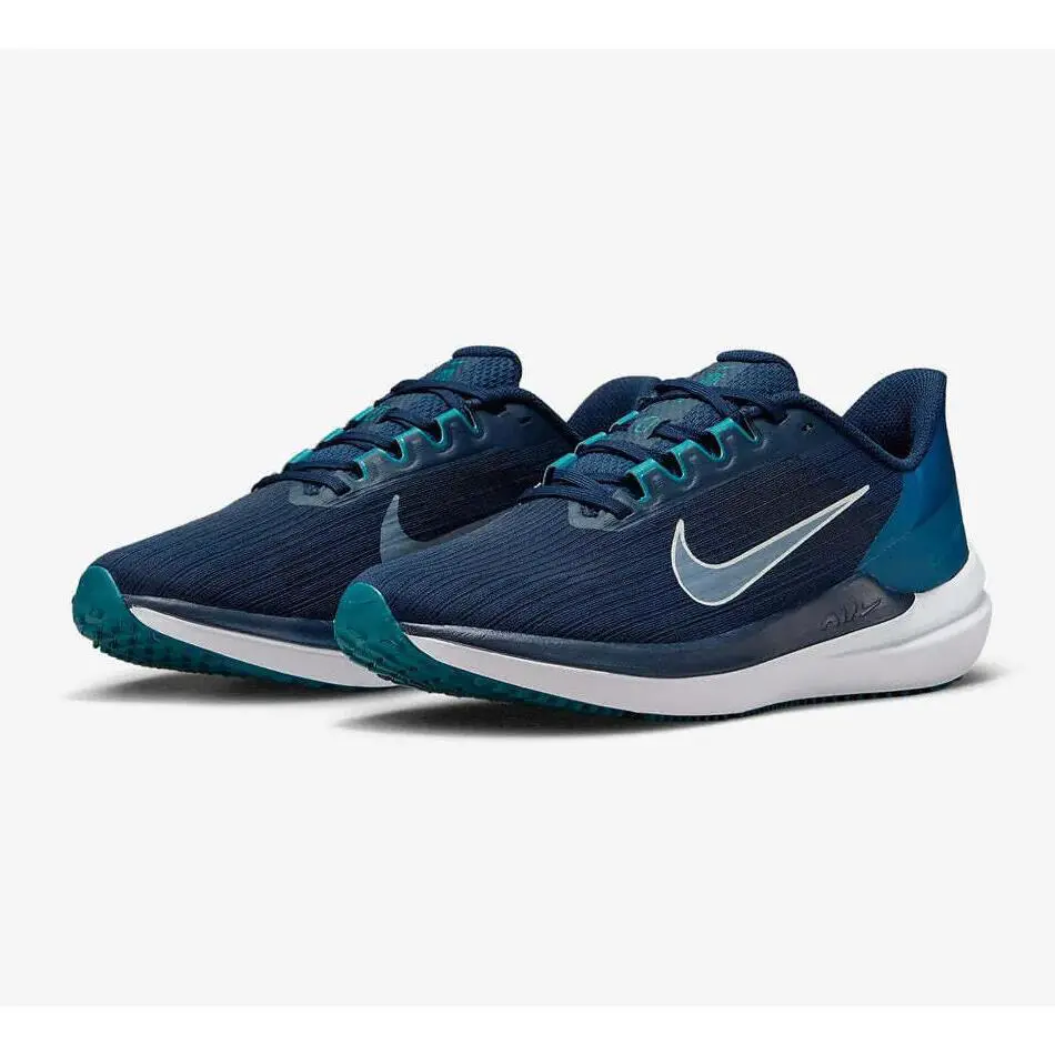 Nike shoes - Nike Air Winflo - Air Winflo - Multicolor, Shoe: Obsidian/Barely Green DD6203-401 7