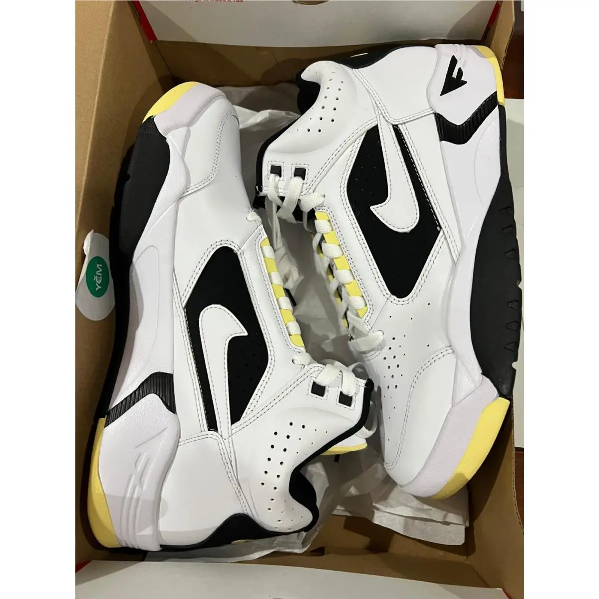 Nike shoes - DV0824 - DV0824 - White/White Lemon Black 6