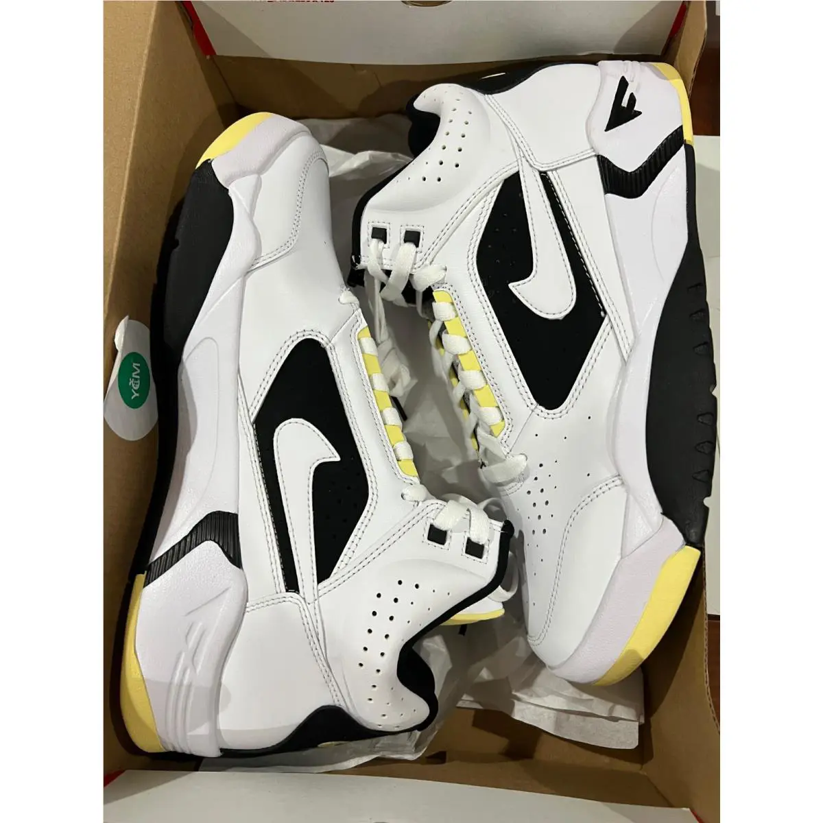 Nike shoes - DV0824 - DV0824 - White/White Lemon Black 6