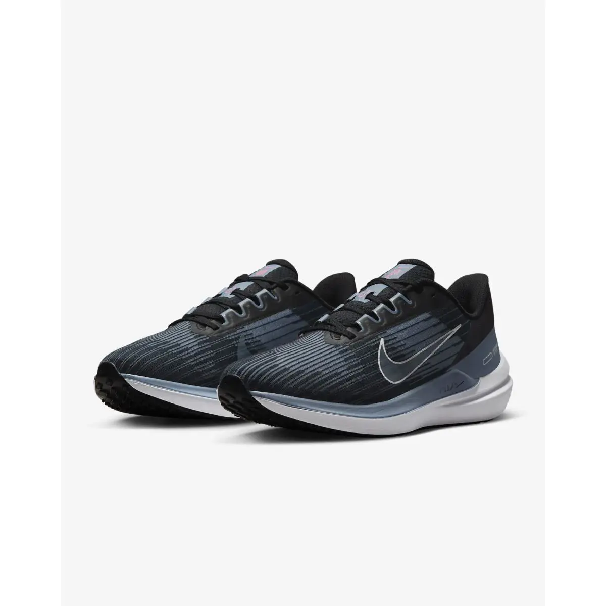 Nike shoes - Nike Air Winflo 9 - Air Winflo - DD6203-008 - Black/Ashen Slate/Pink Spell/White 6