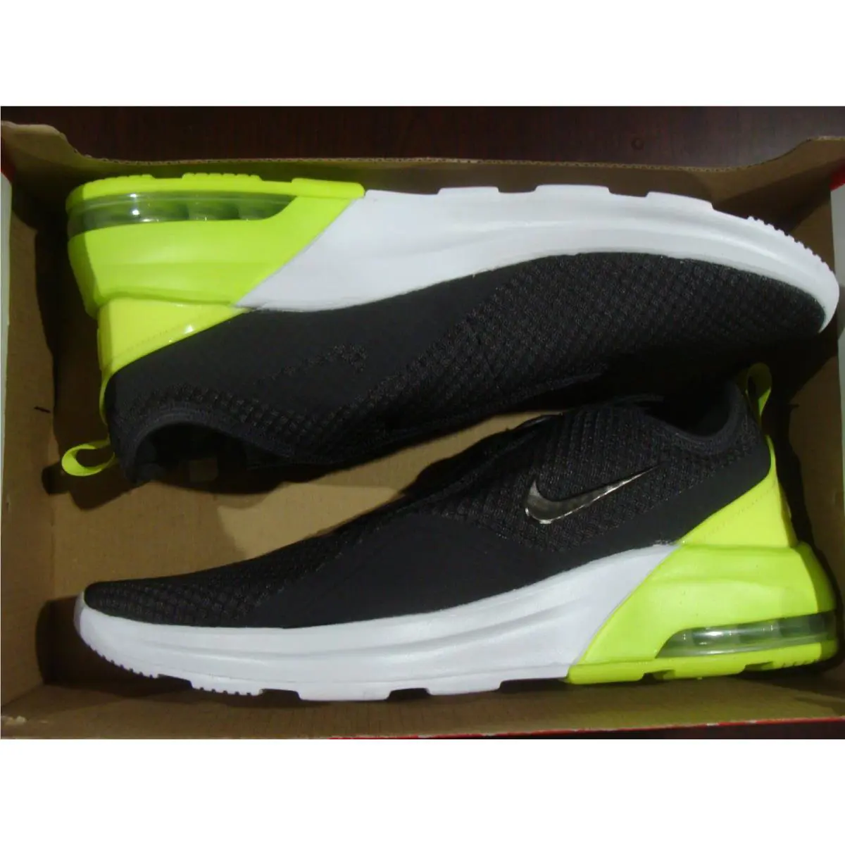Nike shoes - Nike Air Max Motion - Air Max Motion - AO0266-014 - OIL GREY/MTLC DARK GREY VOLT 5