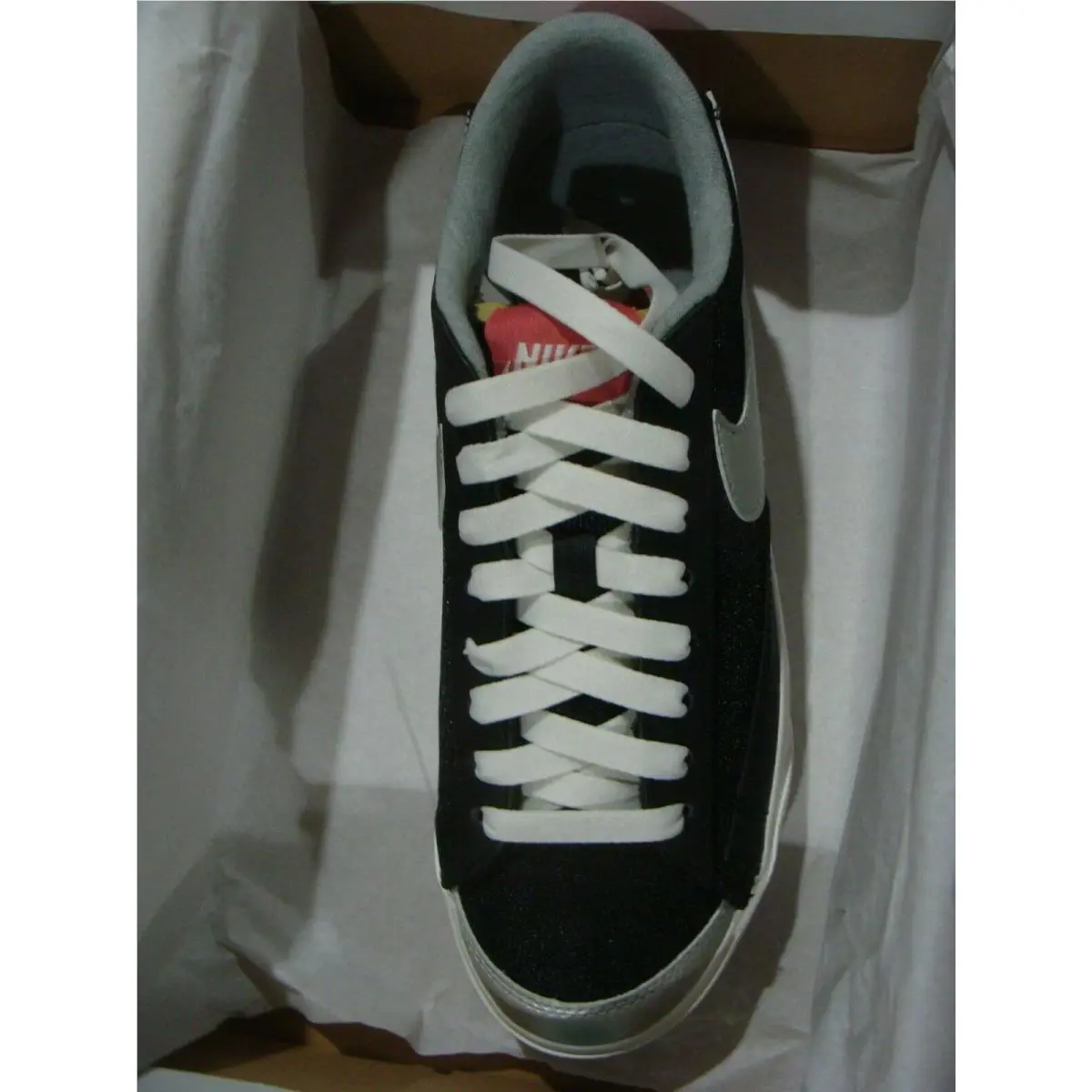Nike shoes - NIKE BLAZER - BLAZER - BLACK/METALLIC SILVER 2