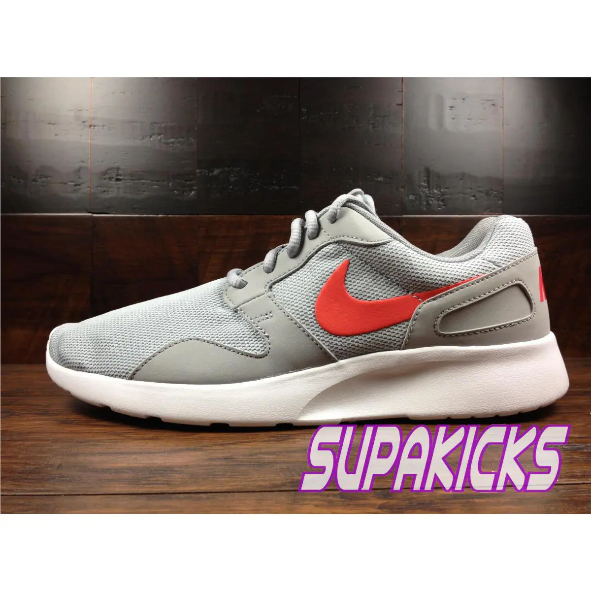 Nike shoes - Nike Kaishi - Kaishi - 654473-060 - Wolf Grey / Daring Red 0