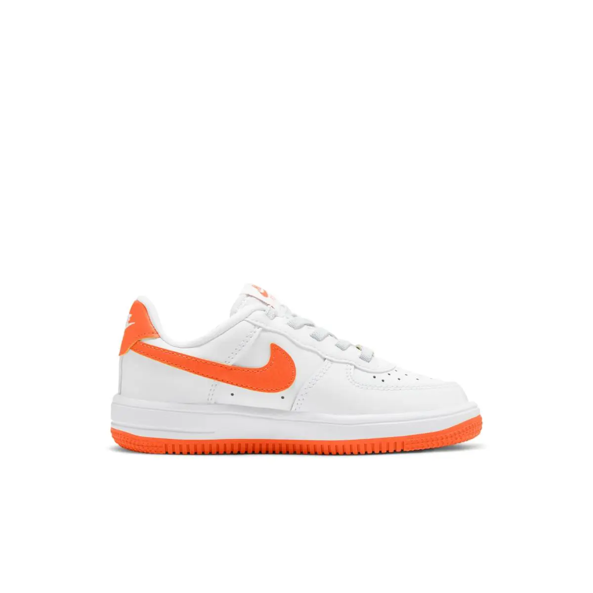 Nike shoes - White/White/Safety Orange 1