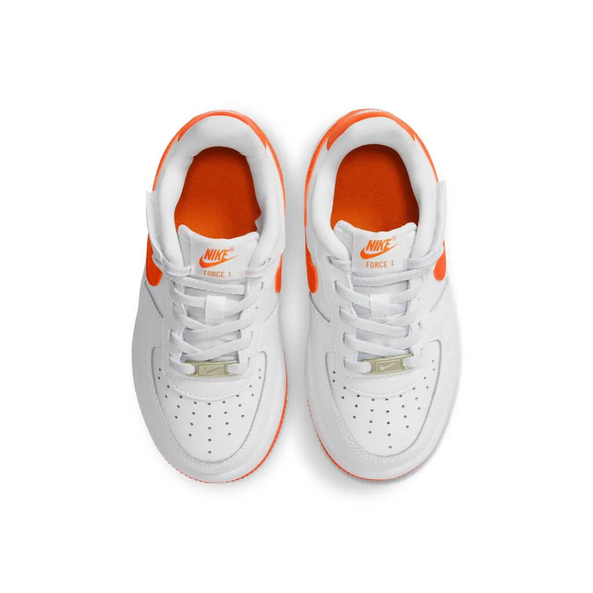 Nike shoes - White/White/Safety Orange 2