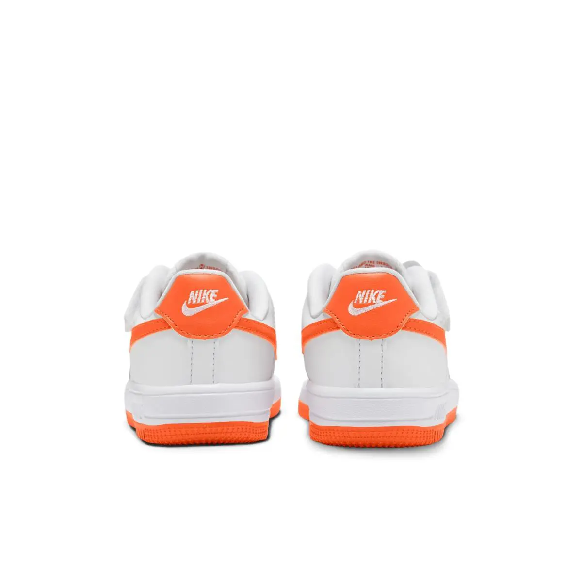 Nike shoes - White/White/Safety Orange 9