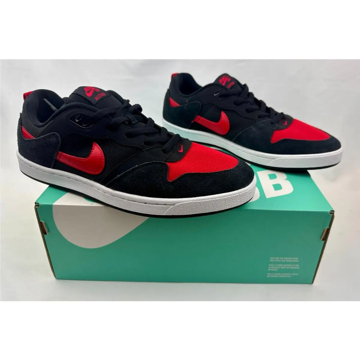 Nike shoes - Nike SB Alleyoop - Alleyoop - CJ0882-006 - black/university red 8