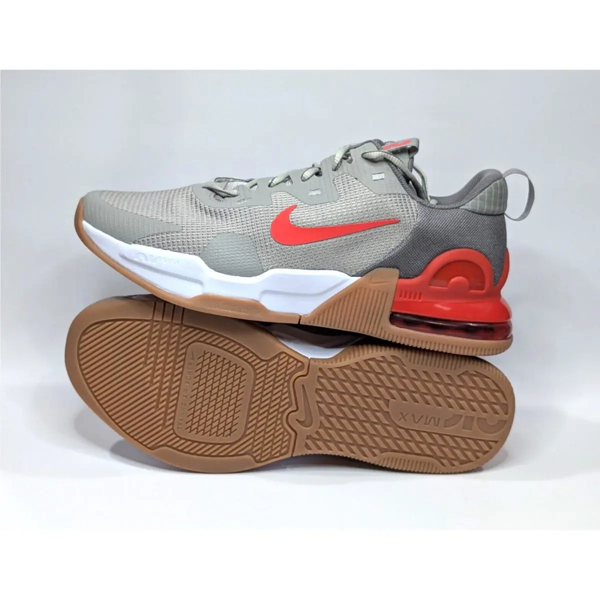 Nike shoes - Nike Air Max Alpha Trainer 5 - DM0829-006 - Grey/Crimson 2