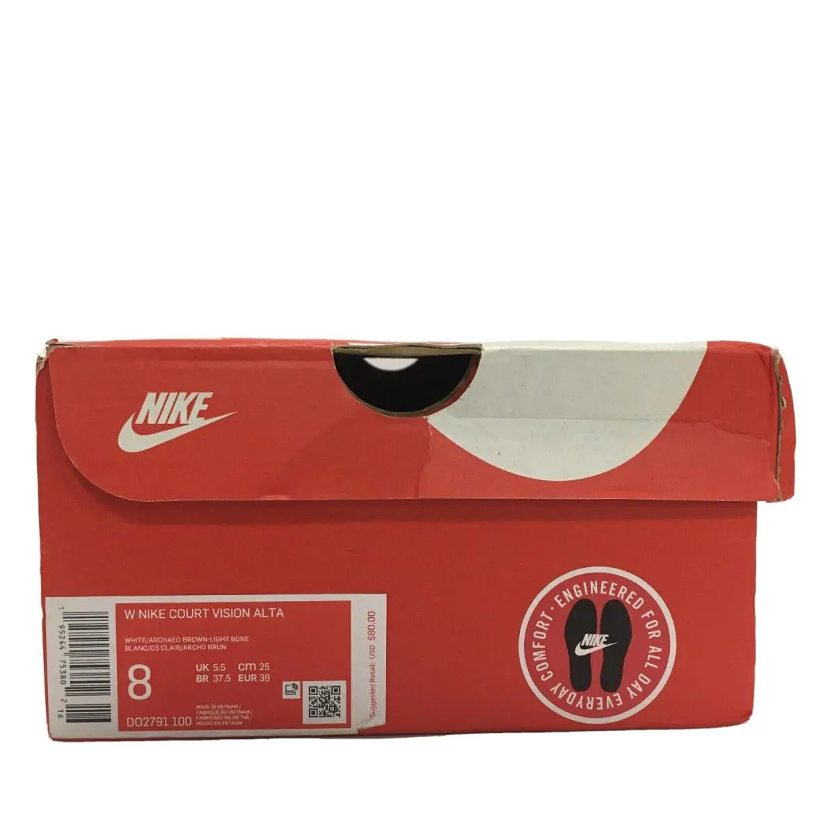 Nike shoes - Nike Court Vision Alta - Court Vision Alta - DO2791 - White 5