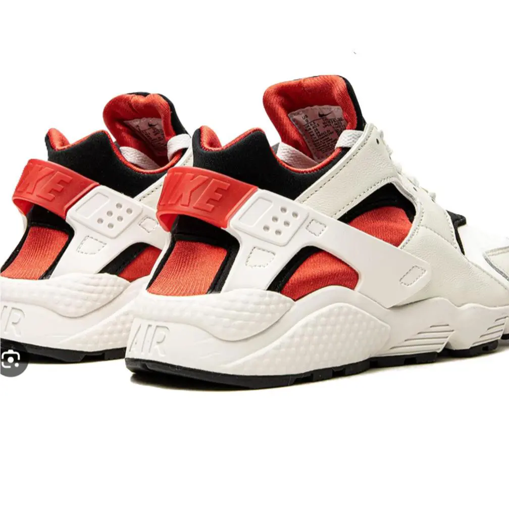 Nike shoes - Sail/University Red/Black 5