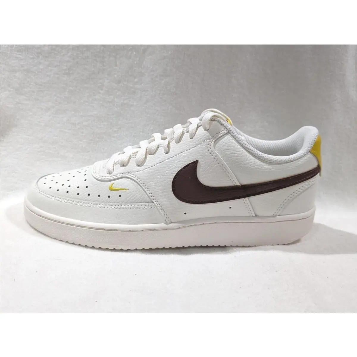 Nike shoes - Nike Court Vision Low - Court Vision Low - CD5434-117 - Sail/Brown/Yellow 5