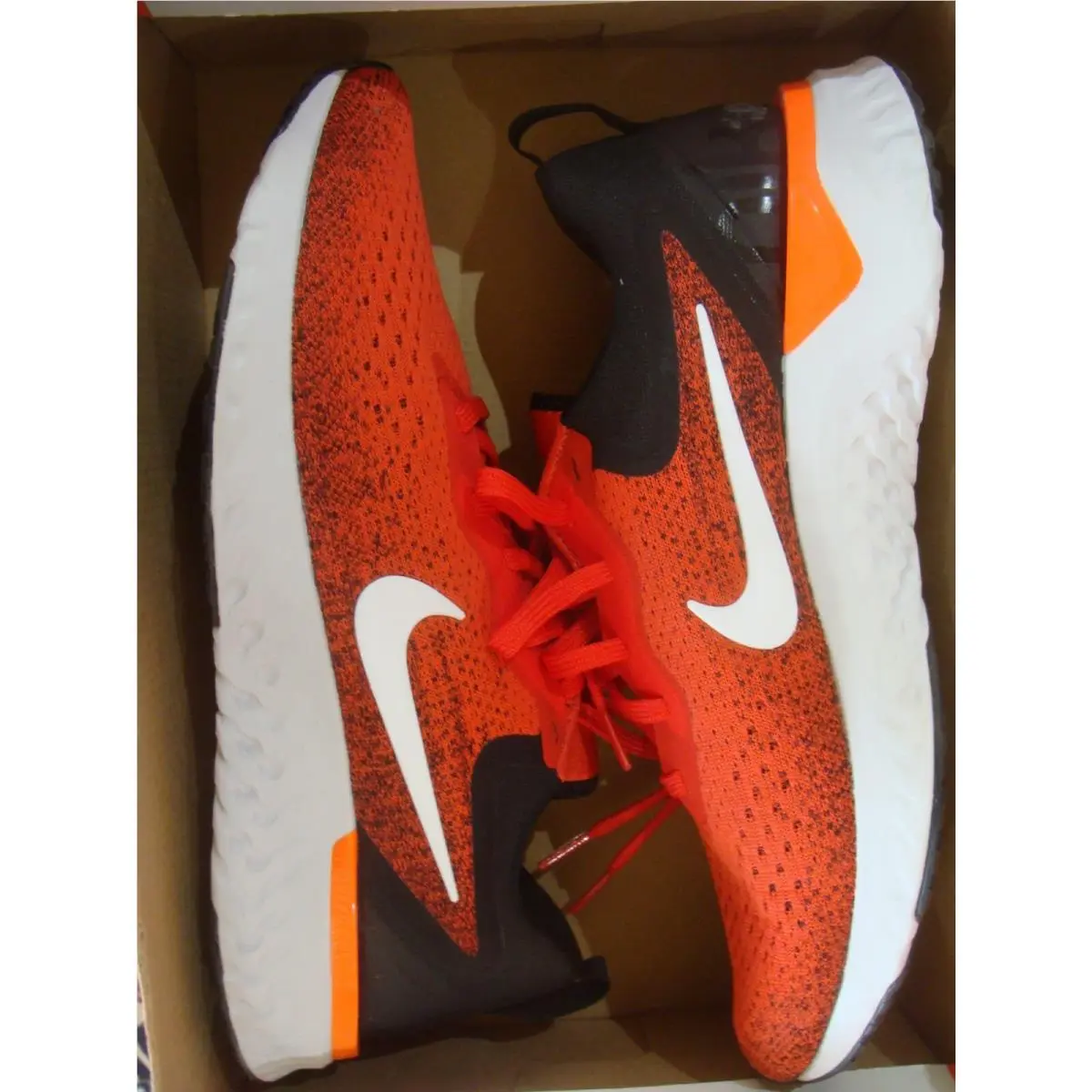 Nike shoes - HABANERO RED/WHITE BLACK 5