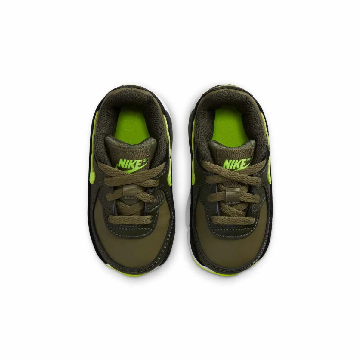 Nike shoes - Medium Olive/Volt-Black 2