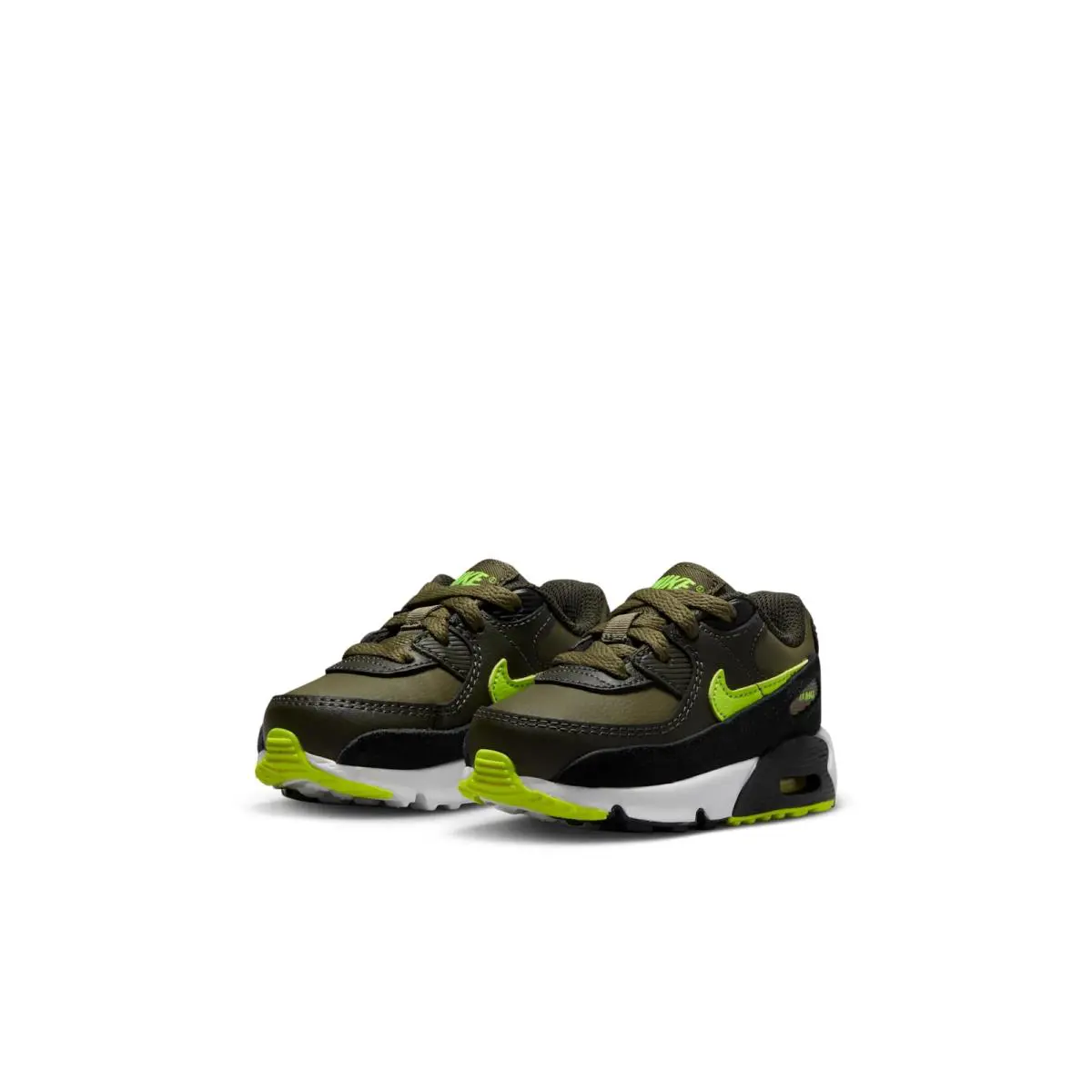 Nike shoes - Medium Olive/Volt-Black 3