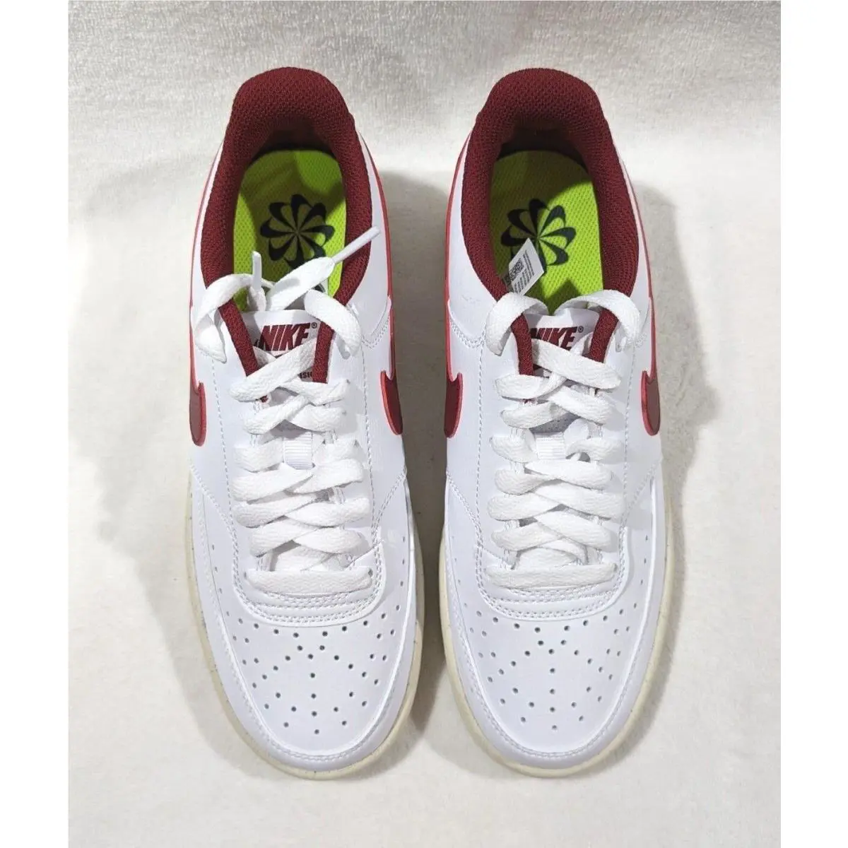 Nike shoes - Nike Court Vision Low NN - CI7827-100 - White/Team Red 1