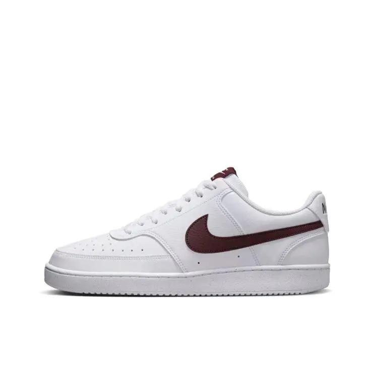 Nike shoes - Nike Court Vision LO NN - DH2987-113 - White/Burgundy Crush 8