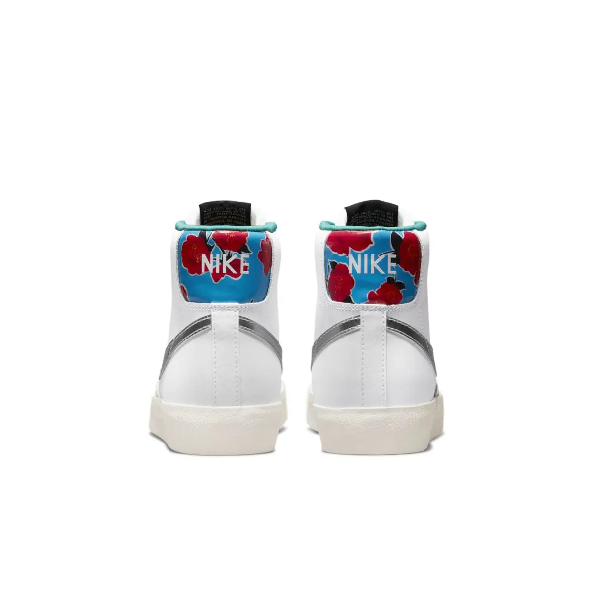 Nike shoes - White/Vivid Sulfur/Washed Teal/Metallic Silver 4