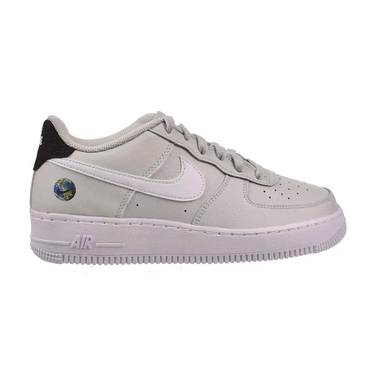 Nike Air Force 1 Low LV8 Have a Nike Day Earth GS Big Kids` Shoes Photon Dust - Photon Dust