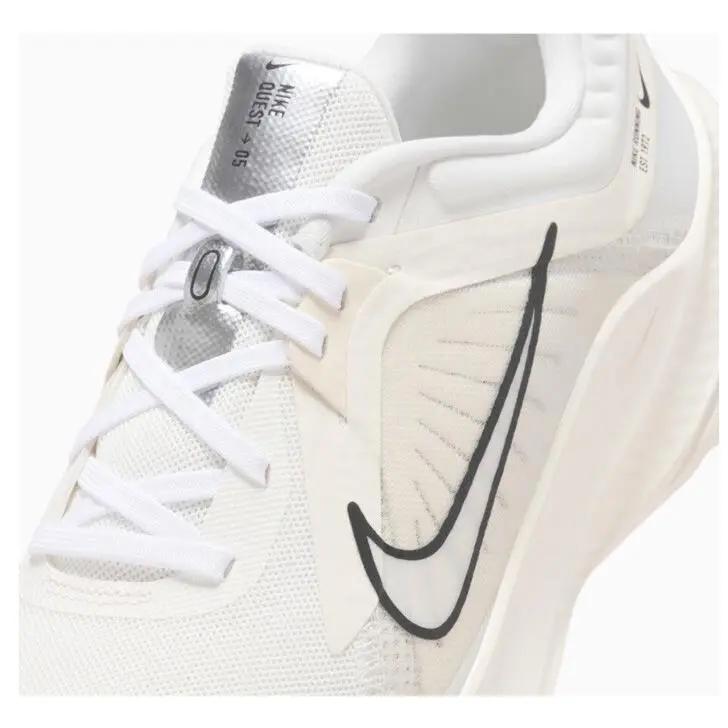 Nike shoes - Nike Quest 5 - Quest - DD9291-104 - Sail/Black-Coconut Milk-White 5