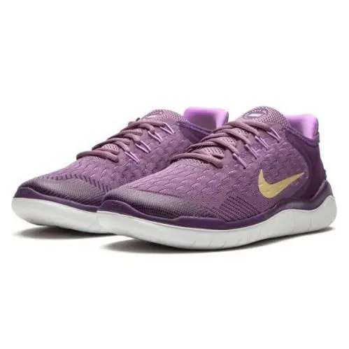 Nike shoes - Nike Free Run 2018 - Free Run - AH3457 500 - Violet Dust/Metallic Gold Star 2