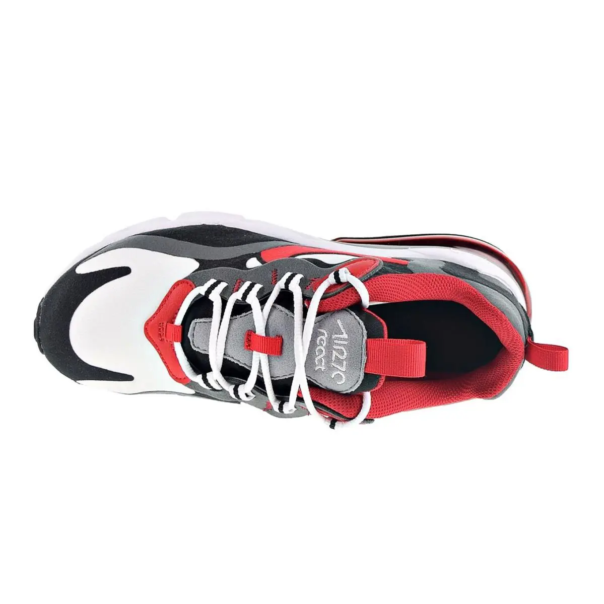 Nike shoes - Nike Air Max 270 React - BQ0103-011 - Iron Grey/University Red/Blackwhite 4