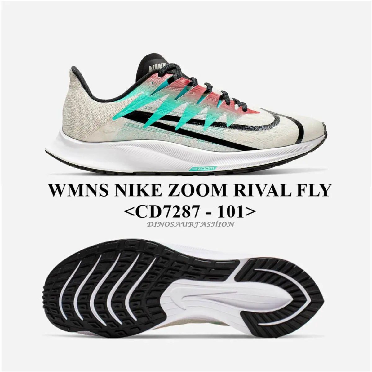 Nike shoes - Nike Zoom Rival - Zoom Rival - CD7287101 - Ivory 0