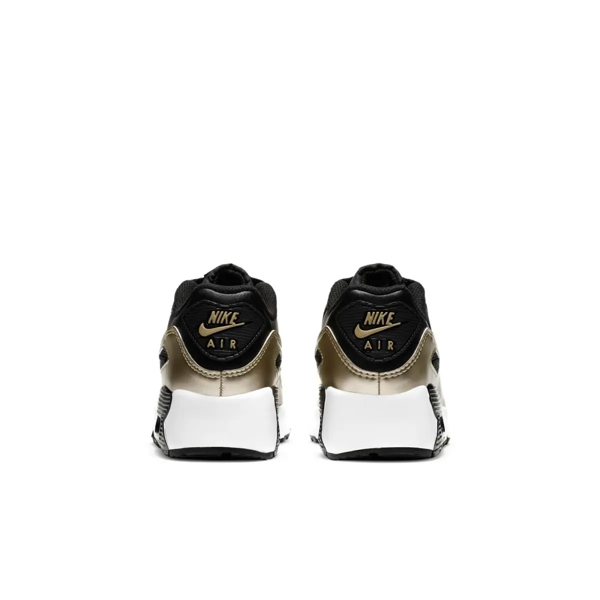 Nike shoes - Black/Mtlc Gold Star-Black-White 2