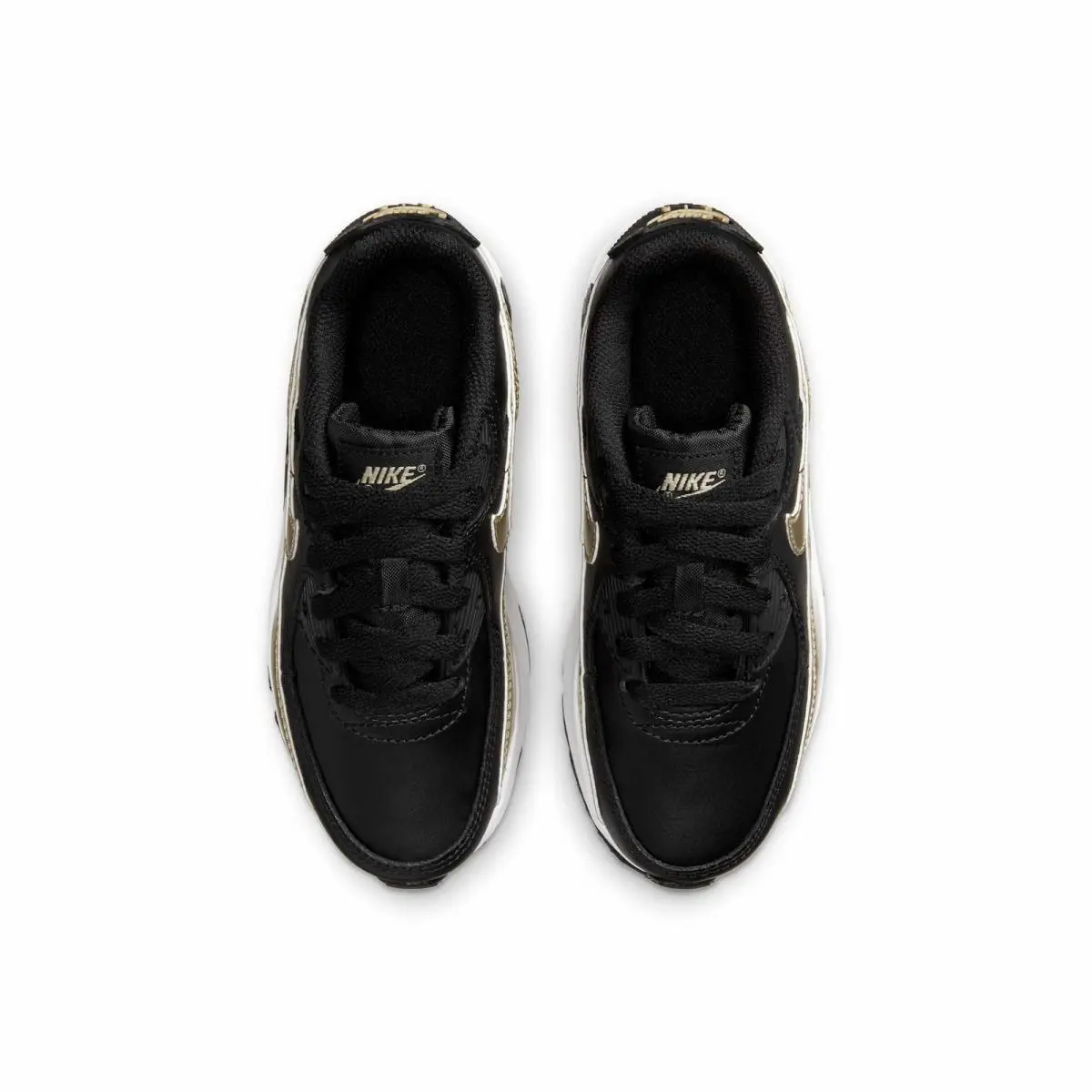 Nike shoes - Black/Mtlc Gold Star-Black-White 4