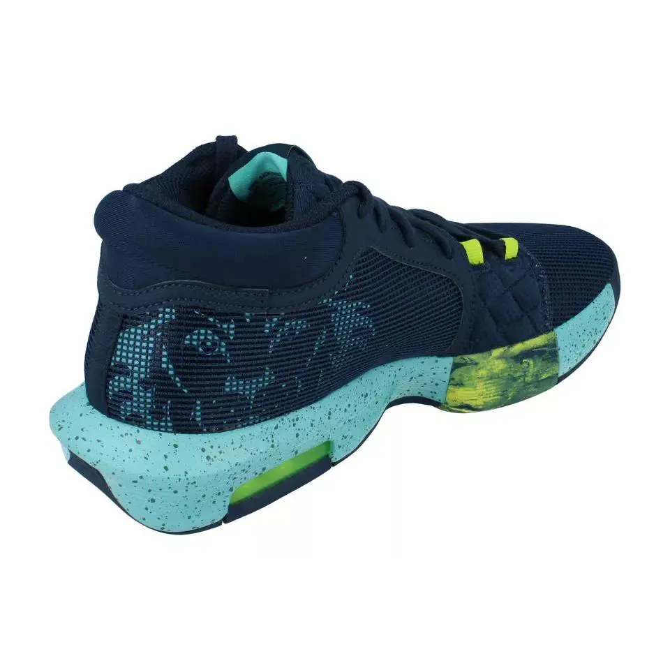 Nike shoes - Nike LeBron Witness - LeBron Witness - FB2239 402 - ARMORY NAVY CYBER GREEN FROST 2