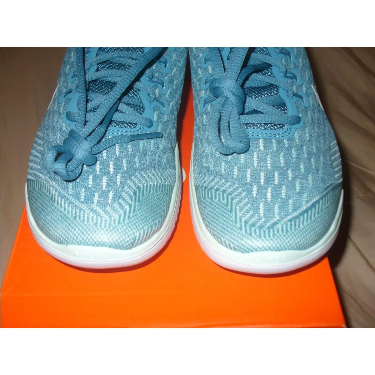 Nike shoes - FREE RN GS - FREE - AH3457-401 - Powder Blue/White 8