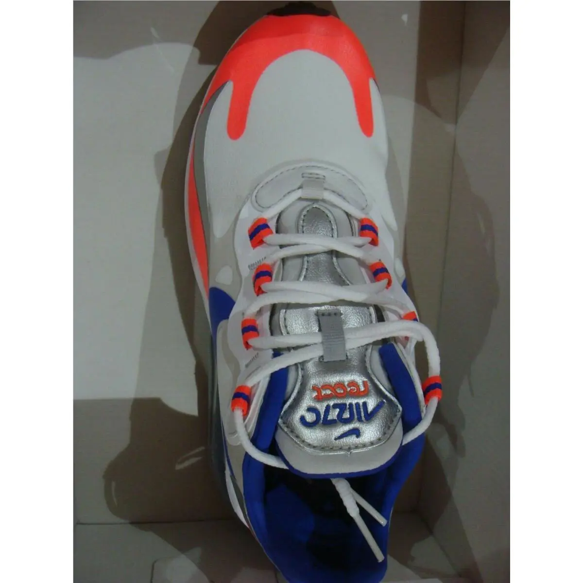 Nike shoes - Nike Air Max 270 - Air Max - WHITE/RACER BLUE FLASH CRIMSON 0