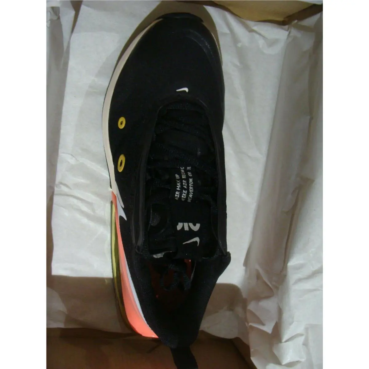 Nike shoes - Nike Air Max Up - Air Max - CT1928 001 - BLACK/ATOMIC PINK SOLAR FLARE 0
