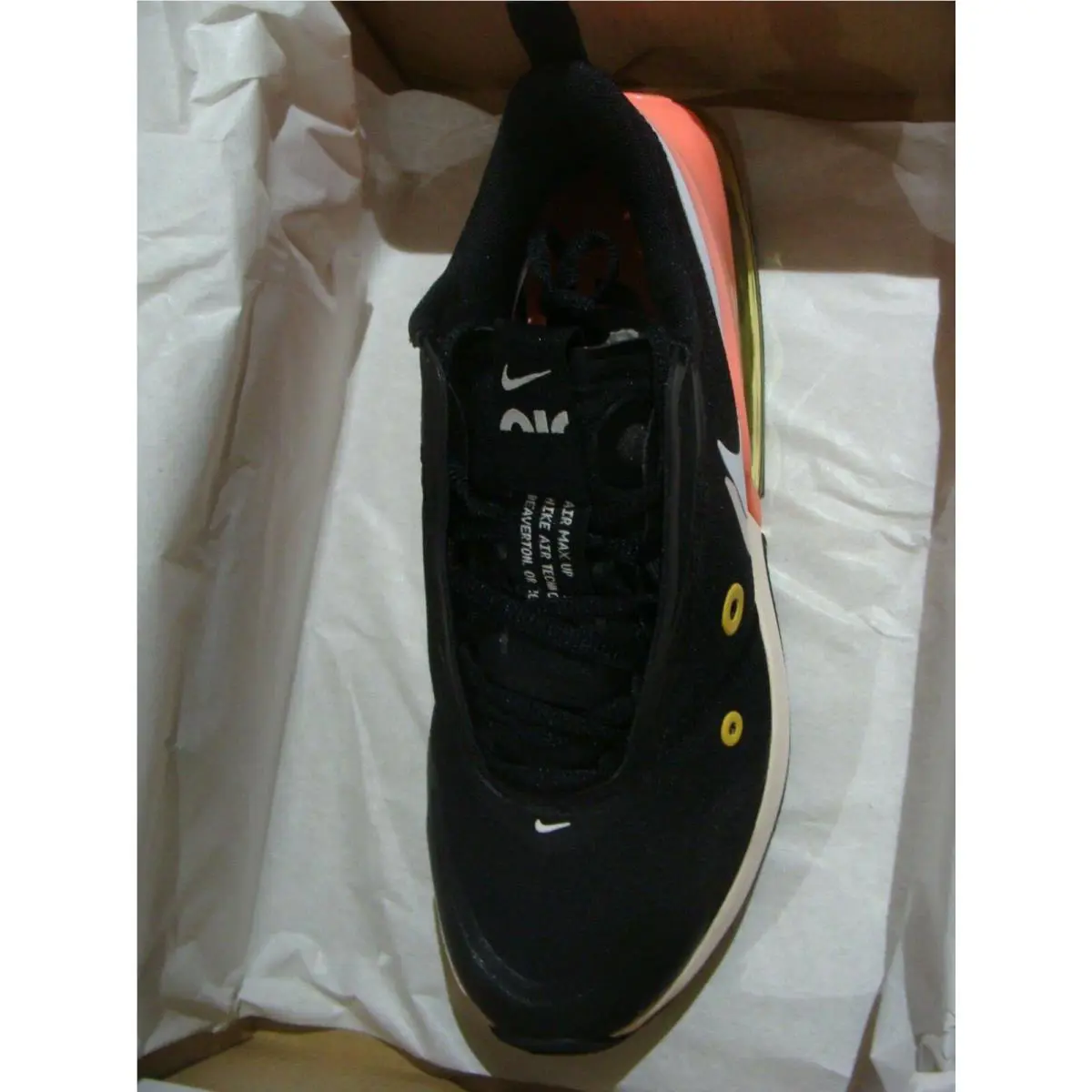 Nike shoes - Nike Air Max Up - Air Max - CT1928 001 - BLACK/ATOMIC PINK SOLAR FLARE 7