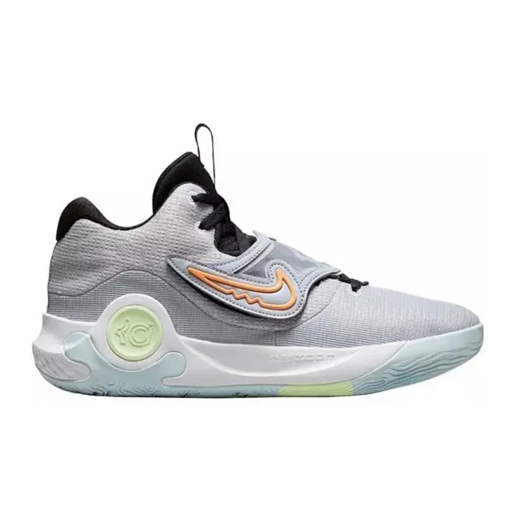 Nike shoes - Nike KD Trey 5 - Trey - DD9538-009 - Wolf Grey/White-Barely Volt 0