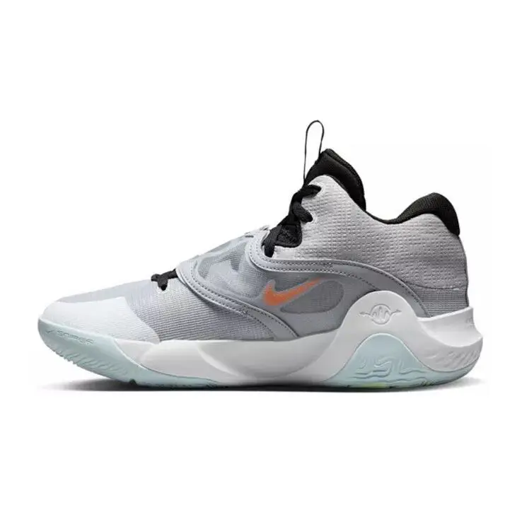 Nike shoes - Nike KD Trey 5 - Trey - DD9538-009 - Wolf Grey/White-Barely Volt 1