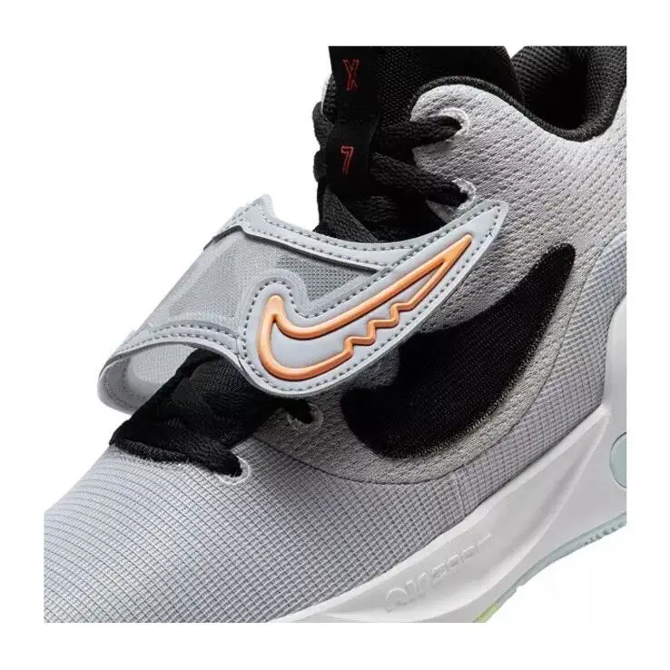Nike shoes - Nike KD Trey 5 - Trey - DD9538-009 - Wolf Grey/White-Barely Volt 5