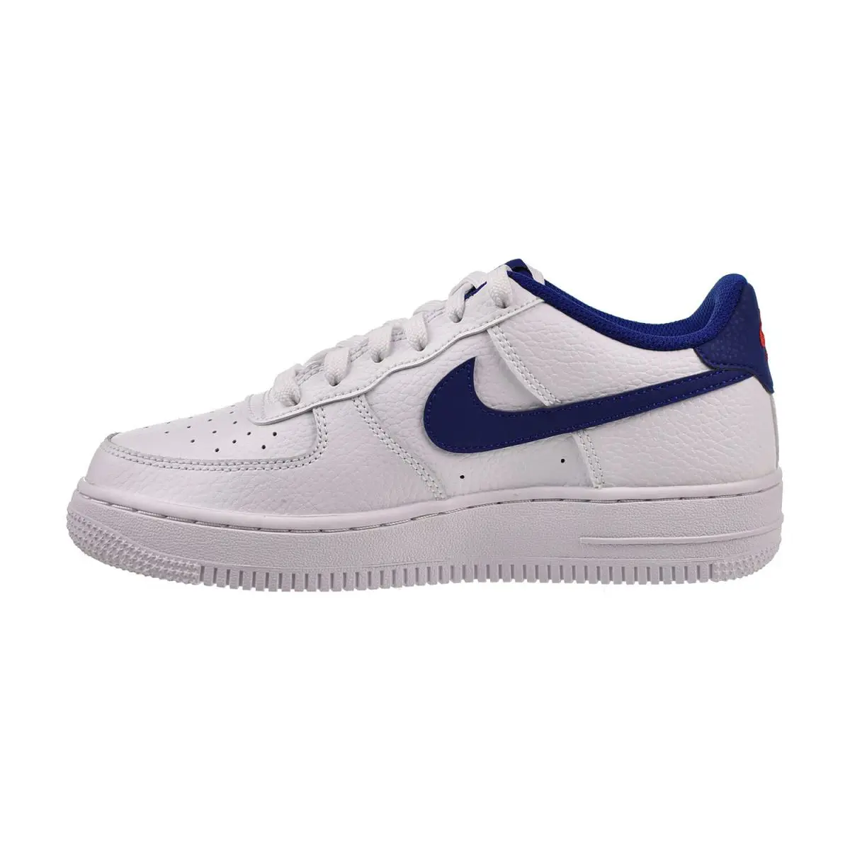 Nike shoes - White-Deep Royal Blue 2