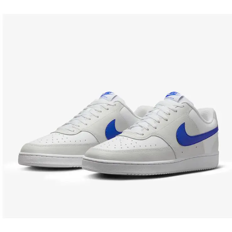Nike shoes - Nike Court Vision Low - Court Vision Low - FN4019-001 - Photon Dust/White/Racer Blue 7