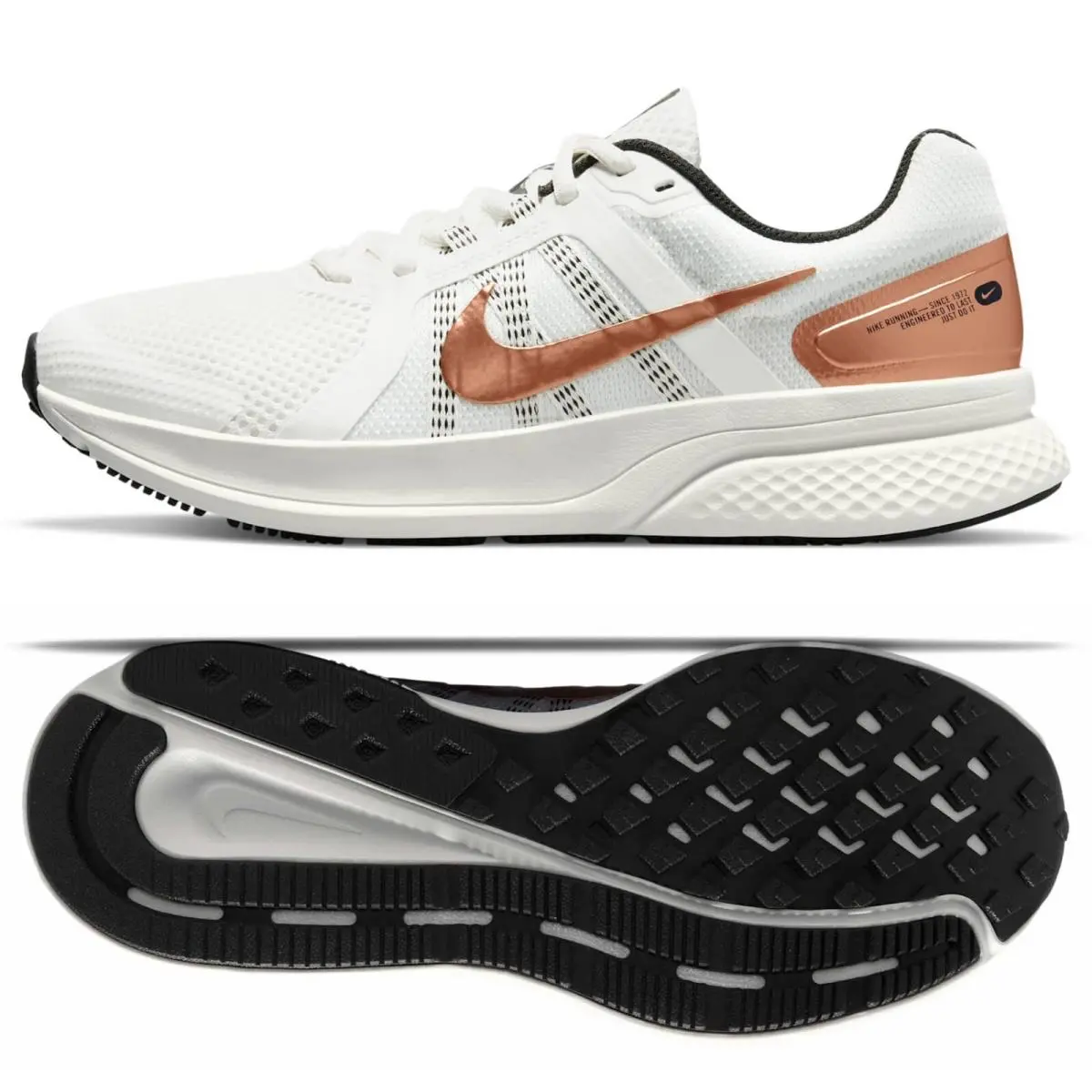 Nike shoes - Nike Run Swift 2 - Run Swift - CU3528-103 - Sail/Black/Metallic Copper Coin 8