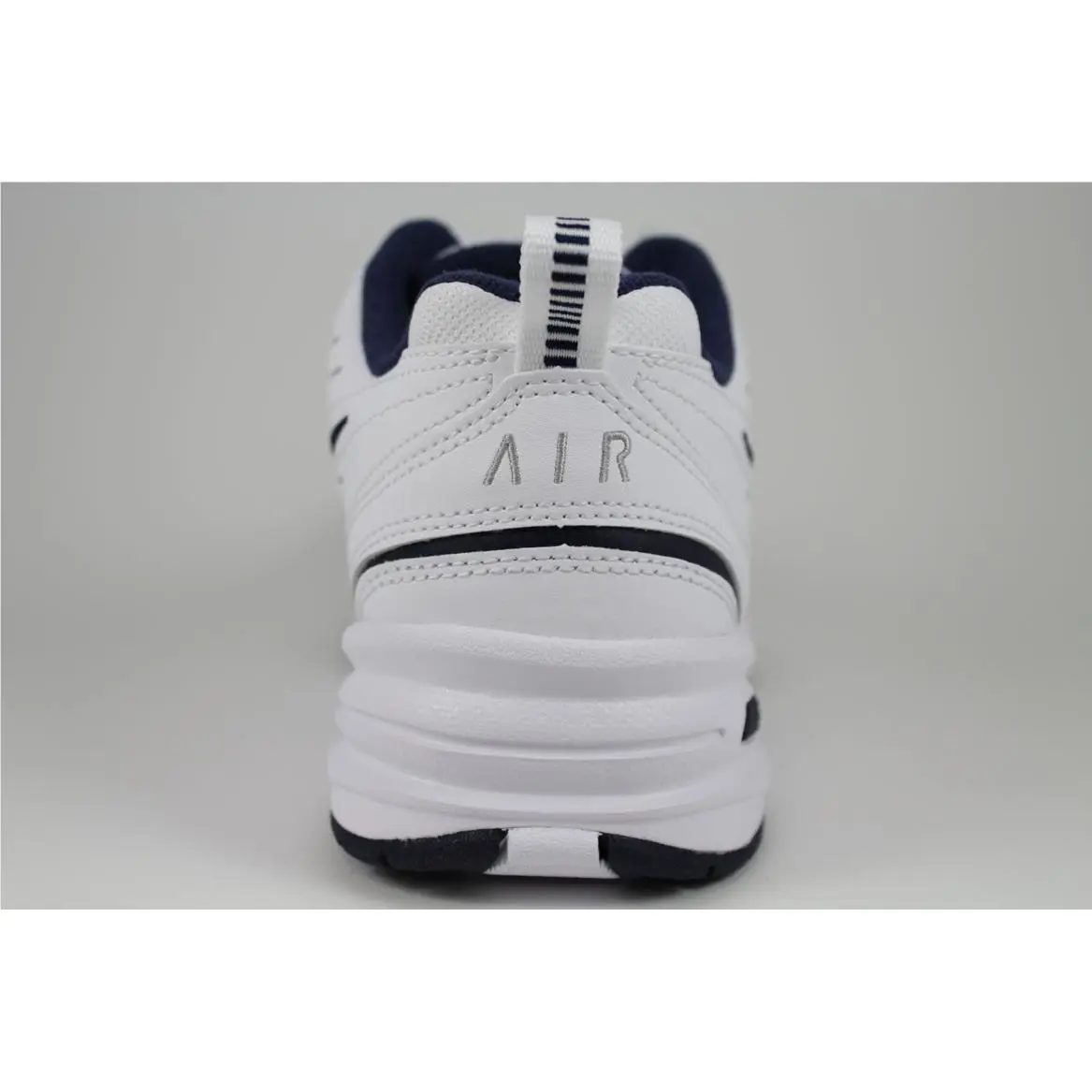 Nike shoes - Nike Air Monarch IV - Air Monarch - White, Full way: White/Metallic Silver-Midnight Navy 3