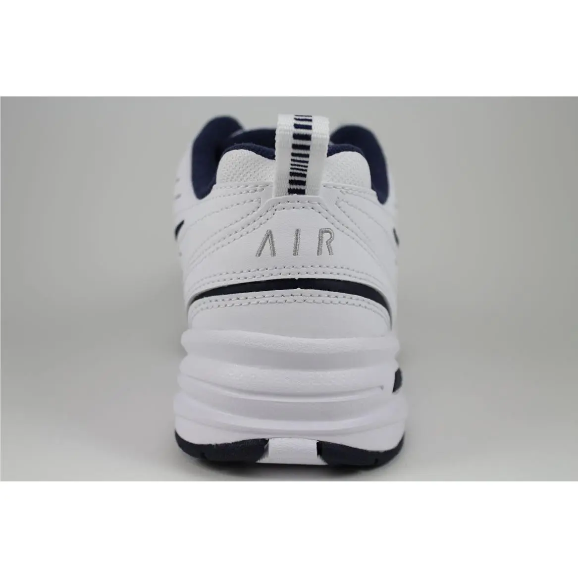 Nike shoes - Nike Air Monarch IV - Air Monarch - White, Full way: White/Metallic Silver-Midnight Navy 12