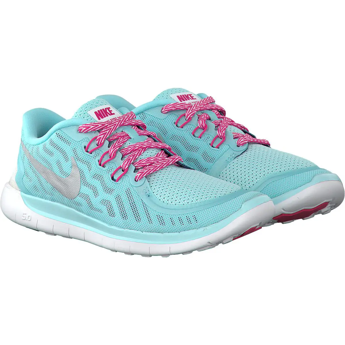 Nike shoes - Nike Free 5.0 - Free - Copa/Metallic Silver/ Pink-white 0